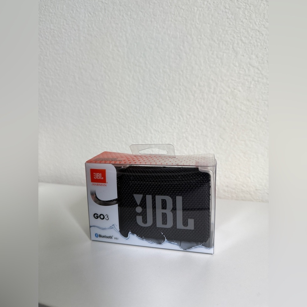 JBL GO 3 Bluetooth Speaker - Black